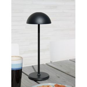 Lucide Joy oplaadbare tafellamp zwart 32cm