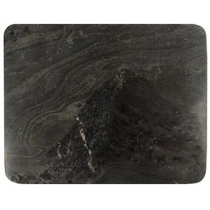 Home Delight Marble snijplank marmer zwart 23x18cm