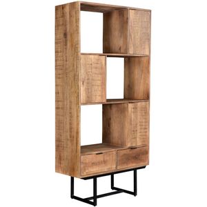 Livingfurn Valdez wandkast 100cm acacia hout