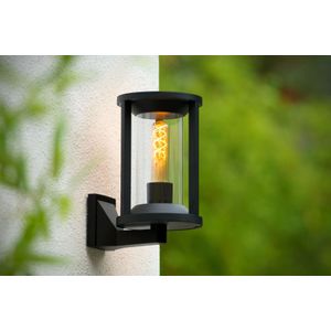 Lucide Cadix wandlamp zwart 28cm