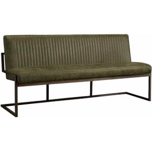 Tower Living Ferro eetkamerbank 185x65x85cm donkergroen