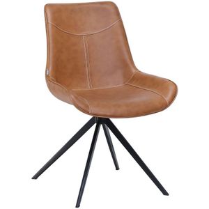 Livingfurn Lewis eetkamerstoel cognac