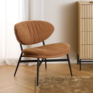 Noorlicht Sabine fauteuil 70x73x76cm terracotta