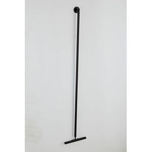 Saniclear Nero vloertrekker 125cm zwart mat