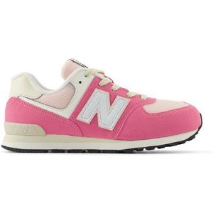 New Balance Kinderen 574 in Roze, Leather, Maat 37