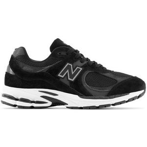 New Balance Unisex 2002R in Zwart, Suede/Mesh, Maat 38