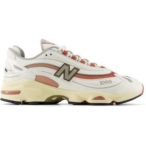 New Balance Heren 1000 in Wit, Leather, Maat 42.5