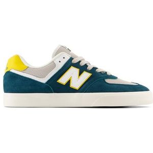 New Balance Heren NB Numeric 574 Vulc in Blauw, Suede/Mesh, Maat 45.5