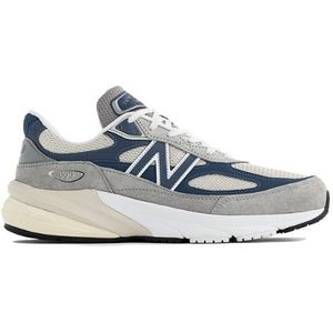 New Balance Unisex Made in USA 990v6 in Grijs, Leather, Maat 40.5