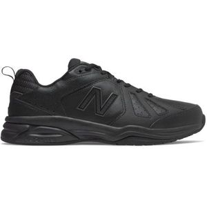 New Balance Heren 624v5 in Zwart, Leather, Maat 42