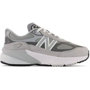 New Balance Kinderen 990v6 in Grijs, Suede/Mesh, Maat 40