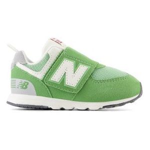 New Balance Kinderen 574 NEW-B HOOK & LOOP in Groente, Synthetic, Maat 26.5