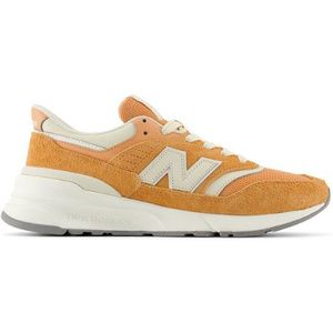 New Balance Unisex 997R in Oranje, Suede/Mesh, Maat 42