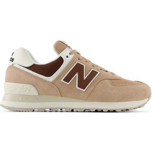 New Balance Dames 574 in Grijs, Suede/Mesh, Maat 37