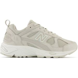 New Balance Men's 878 in Wit, Suede/Mesh, Maat 40