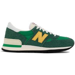 New Balance Heren MADE in USA 990 in Groente, Leather, Maat 37.5