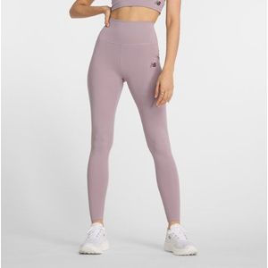 New Balance Dames NB Harmony High Rise Legging 27"" in Purper, Poly Knit, Maat S