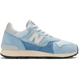 New Balance Unisex 475 in Blauw, Leather, Maat 45