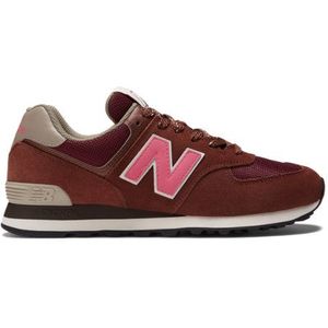 New Balance Unisex 574 in Roze, Suede/Mesh, Maat 37