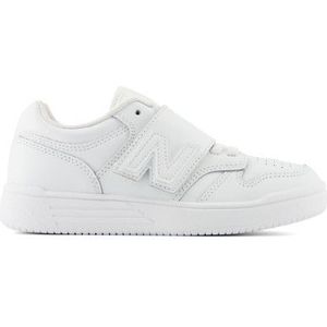 New Balance Kinderen 480 Bungee Lace with Top Strap in Wit, Synthetic, Maat 32