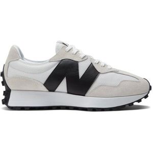 New Balance Unisex 327 in Zwart, Suede/Mesh, Maat 42.5