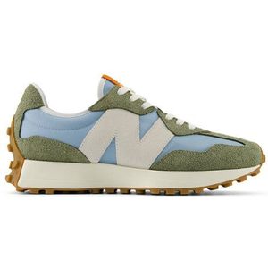 New Balance Unisex 327 in Groente, Suede/Mesh, Maat 45.5