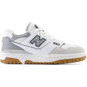 New Balance Unisex 550 in Grijs, Leather, Maat 46.5