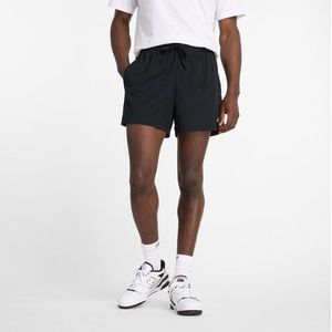 New Balance Heren Sport Essentials Mesh Short 5"" in Zwart, Poly Knit, Maat M