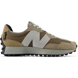 New Balance Unisex 327 in Beige, Suede/Mesh, Maat 47.5