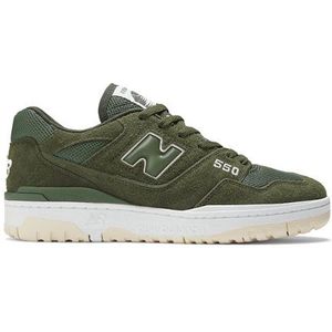New Balance 550 - Maat 39.5 - Olijfgroen Suede - Sneakers Unisex
