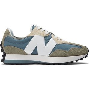 New Balance Heren 327 in Grijs, Suede/Mesh, Maat 45.5