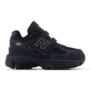 New Balance Kinderen 2002 HOOK & LOOP in Zwart, Synthetic, Maat 24