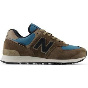 New Balance Unisex 574 in Zwart, Leather, Maat 45.5