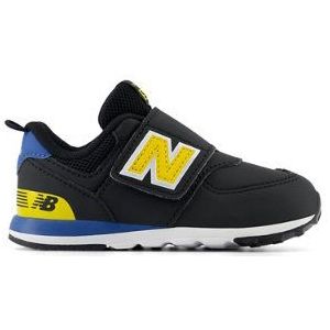 New Balance Kinderen 574 NEW-B HOOK & LOOP in Zwart, Synthetic, Maat 24