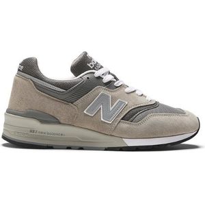 New Balance Unisex Made in USA 997 Core in Grijs, Suede/Mesh, Maat 43