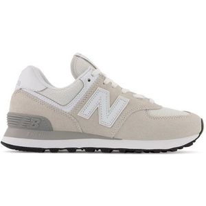 New Balance Dames 574 Core in Grijs, Suede/Mesh, Maat 41