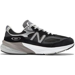 New Balance Heren Made in USA 990v6 in Zwart, Suede/Mesh, Maat 47