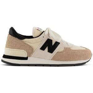 New Balance Heren MADE in USA 990v1 in Beige, Suede/Mesh, Maat 45