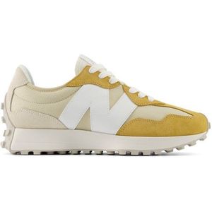 New Balance Unisex 327 in Beige, Suede/Mesh, Maat 45