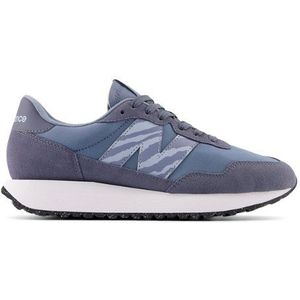 New Balance Dames 237 in Grijs, Suede/Mesh, Maat 37