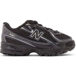 New Balance Kinderen 740 BUNGEE LACE in Zwart, Synthetic, Maat 23.5