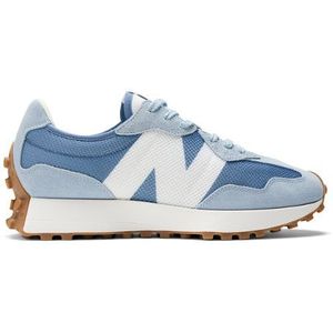 New Balance Unisex 327 in Blauw, Suede/Mesh, Maat 44