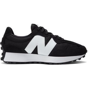 New Balance Unisex 327 in Zwart, Suede/Mesh, Maat 37.5