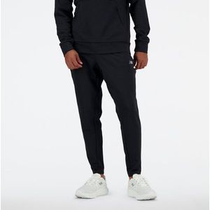 New Balance Heren Tech Knit Pant in Zwart, Poly Knit, Maat M