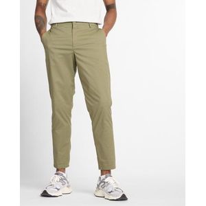 New Balance Heren Athletics Standard Tapered Pant 30"" in Groente, Cotton Twill, Maat XL