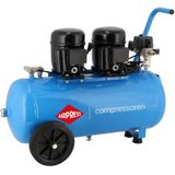 Stille compressor L 100-50 8 bar 1 pk/0.74 kW 64 l/min 50 l