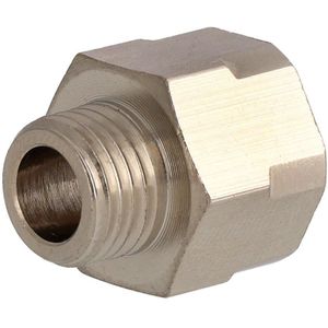Soknippel 3/8" inwendig x 1/4" uitwendig