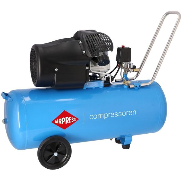 Kibani compressor 100 liter dubbele cilinder 3 pk - 22 kw - Klusspullen  kopen? | Laagste prijs online | beslist.nl