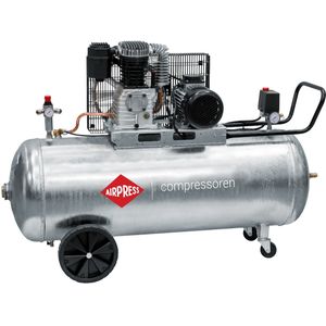 Compressor G 600-200 Pro 10 bar 4 pk/3 kW 380 l/min 200 l verzinkt