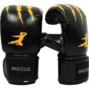 Bruce Lee Signature Bokshandschoenen - Spar handschoenen - Sparring Handschoenen - PU - S (Collectie van: 2014, Gewicht: 0,135 kg, Maat: S)